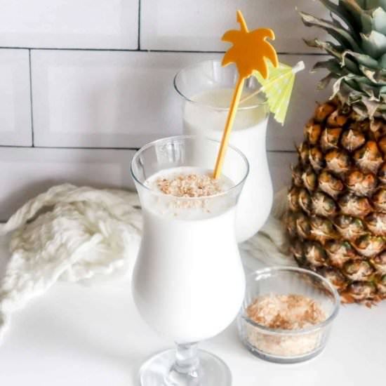 Keto Low Carb Pina Colada - Recipe photo by we eat at last
