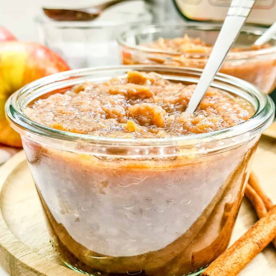 Instant Pot Applesauce - Recipe photo by we eat at last
