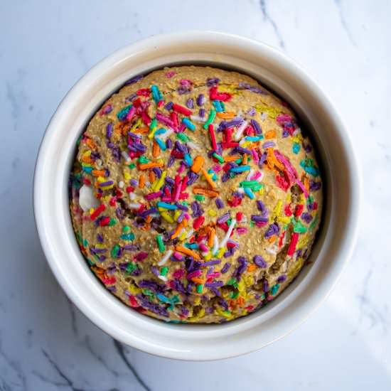 Birthday Cake Baked Oats - Recipe photo by simplyfreshfoodie