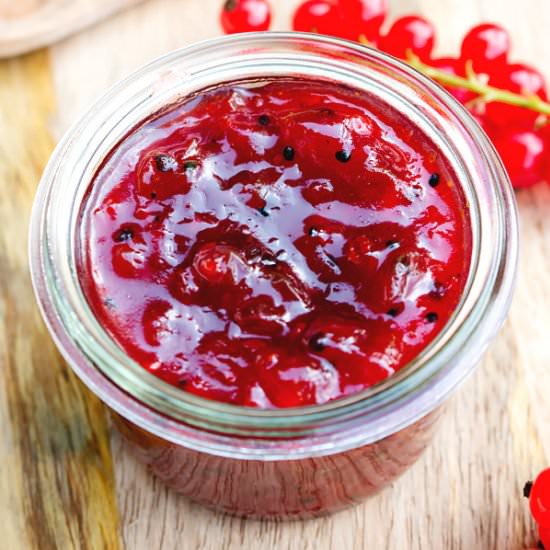 Red Currant Chutney - Recipe photo by MasalaHerb