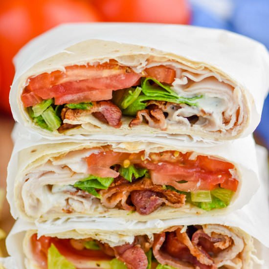 BLT Ranch Wrap - Recipe photo by simplejoy