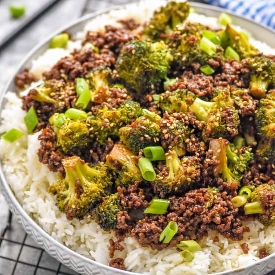 Ground Beef and Broccoli - Recipe photo by simplejoy
