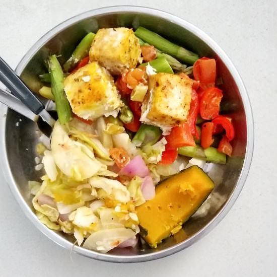 Sheet-Pan Meal Mahi Mahi Veggies - Recipe photo by escapetofood
