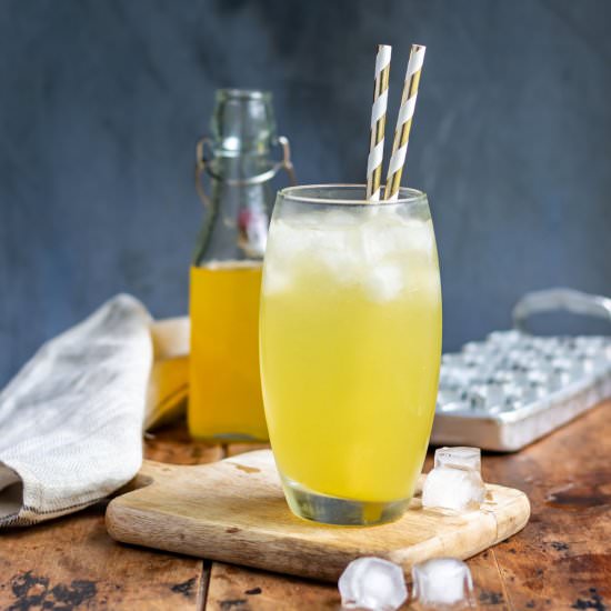 Vanilla Mango Soda - Recipe photo by veggie desserts