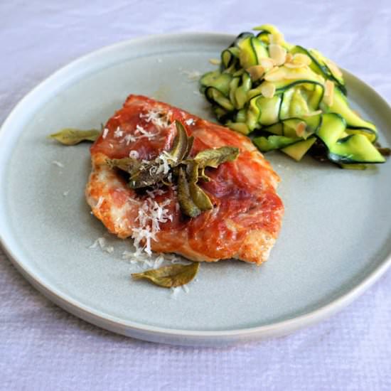 chicken saltimbocca - Recipe photo by Cuisine Fiend