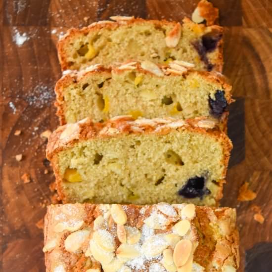 Nectarine Bread - Recipe photo by Waitingforblancmange