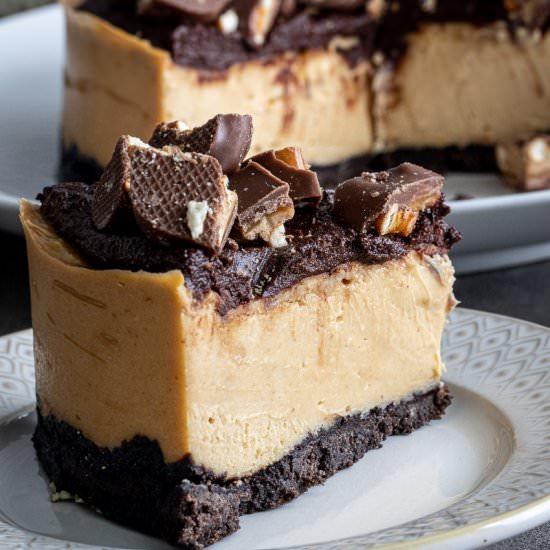 Instant Pot Peanut Butter Cheesecak - Recipe photo by Aredspatula