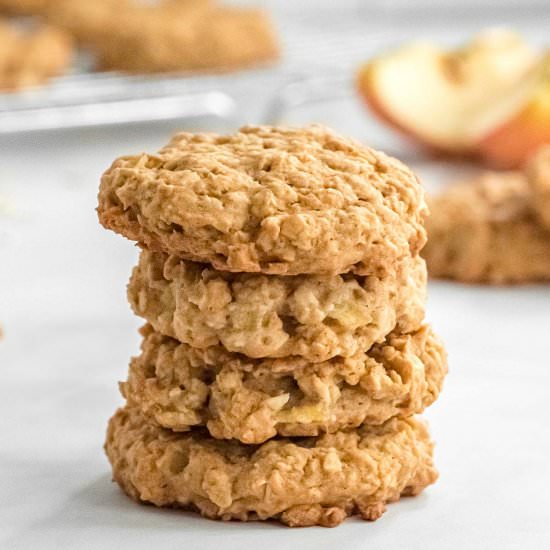 Apple Oatmeal Cookies - Recipe photo by ToSimplyInspire