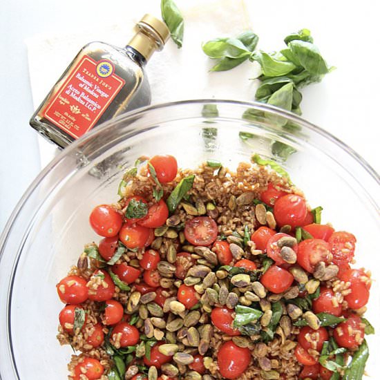 Farro Salad - Recipe photo by Chop Happy