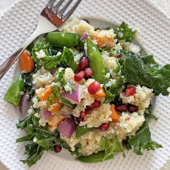 Easy Crunchy Quinoa Salad - Recipe photo by Chop Happy