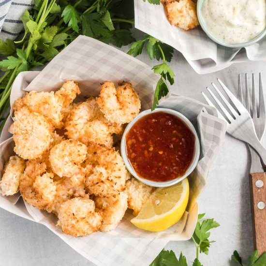 Air Fryer Coconut Shrimp - Recipe photo by Thebustedoven