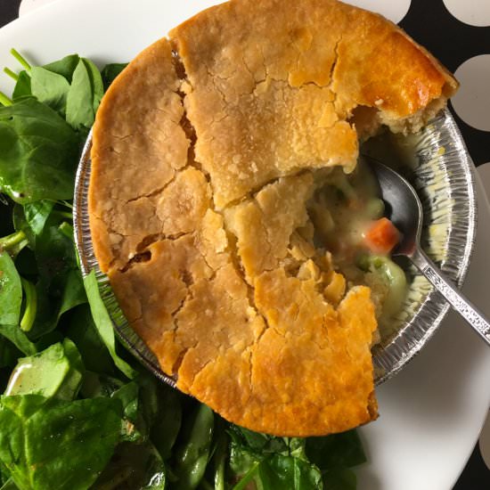 Frozen Pot Pie in Air Fryer - Recipe photo by summeryule.com