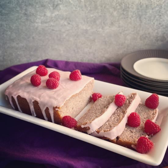 Raspberry loaf cake - Recipe photo by uglyducklingbakery