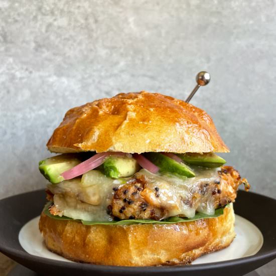 BBQ bean burger - Recipe photo by uglyducklingbakery