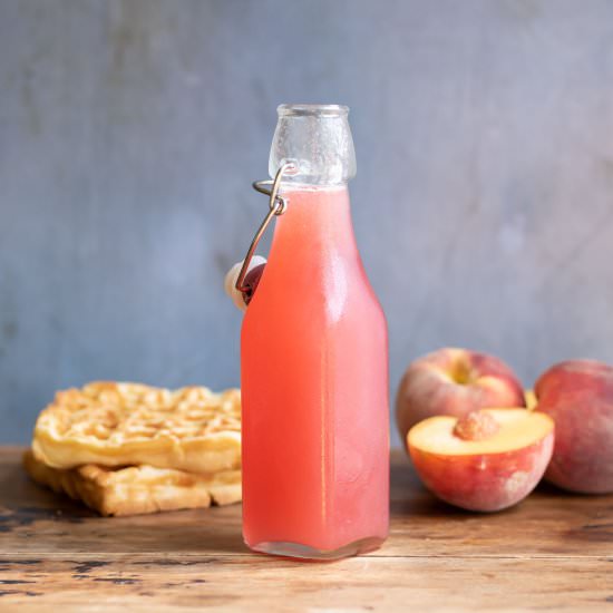 Easy Peach Syrup - Recipe photo by veggie desserts