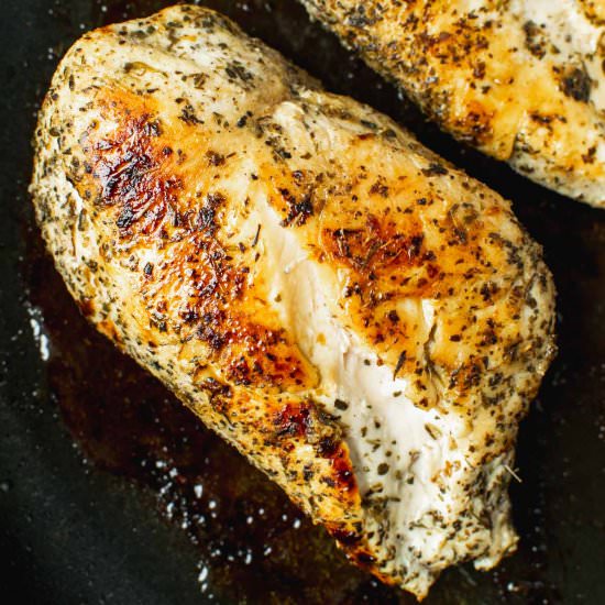 Italian Herb Chicken - Recipe photo by sticksscratchkitchen