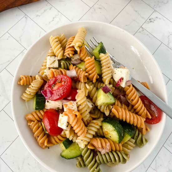 Easy Italian Pasta Salad - Recipe photo by bklynactivemama