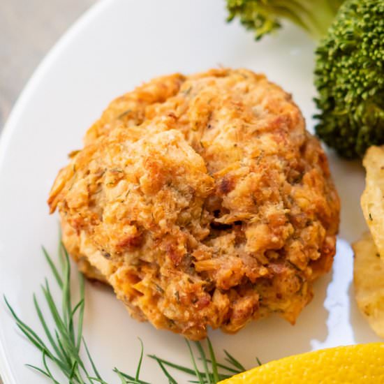Easy Baked Salmon Cakes - Recipe photo by vibrantlygfree