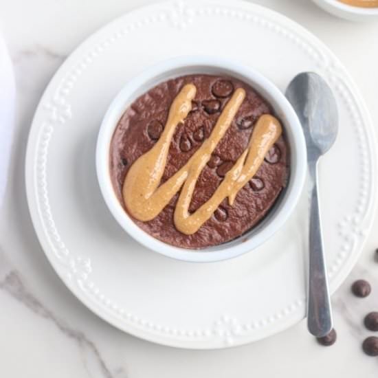 Chocolate Protein Baked Oats - Recipe photo by whollytasteful