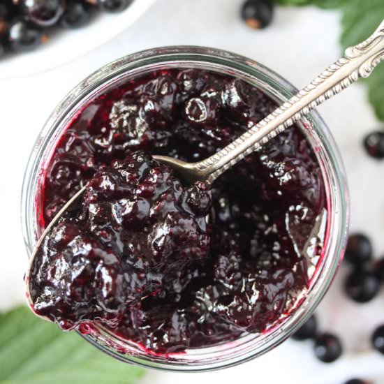 Black Currant Jam - Recipe photo by adinutza