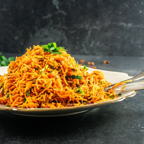 Simple Carrot Salad - Recipe photo by Lifeandlemons