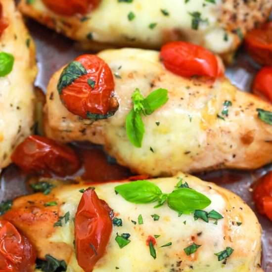 Caprese Chicken - Recipe photo by 30minutesmeals