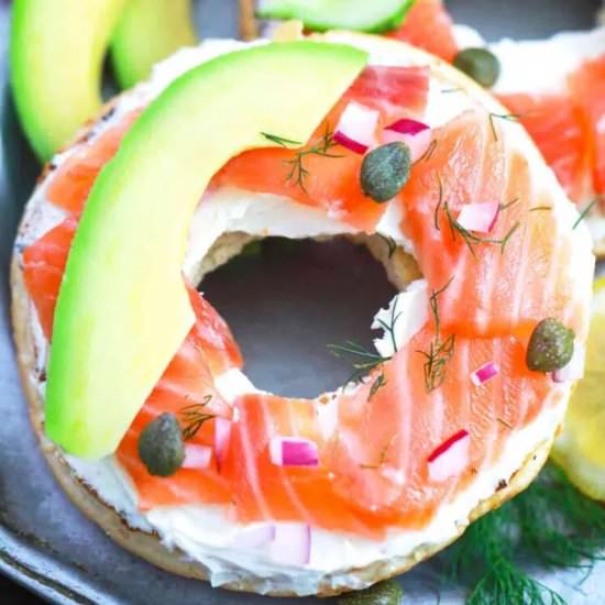 Homemade Lox - Recipe photo by peasandpeonies