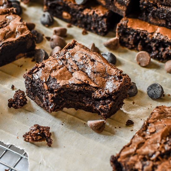 Triple Chocolate Brownies - Recipe photo by Chopnotch