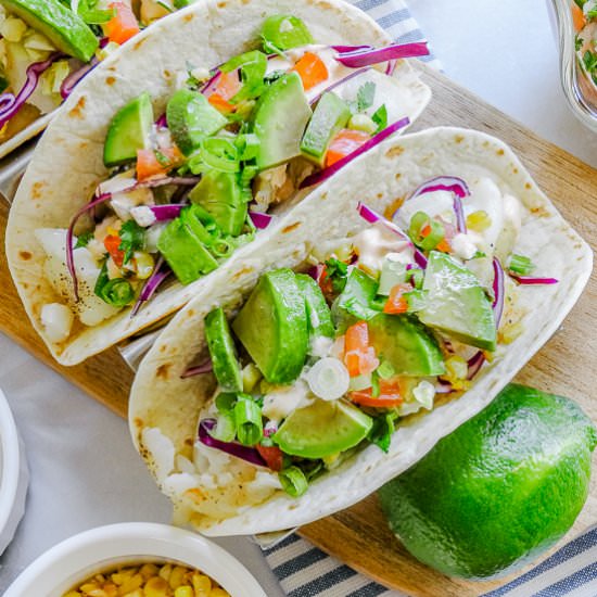 Baked Fish Tacos - Recipe photo by House of Elyn Ryn