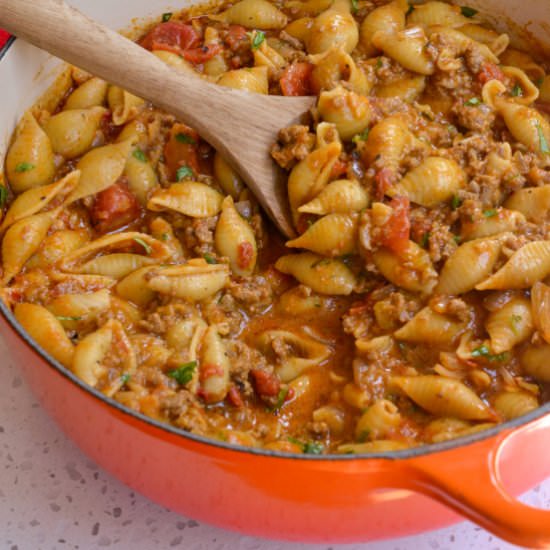 Taco Pasta - Recipe photo by Small Town Woman