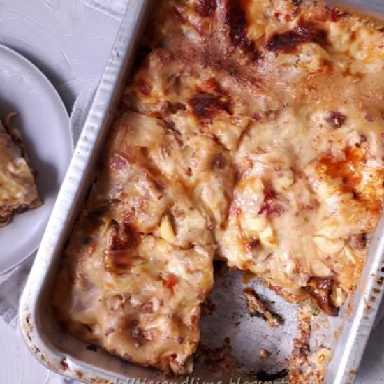Lasagne ( beef, butternut,spinach) - Recipe photo by chilliesandlime
