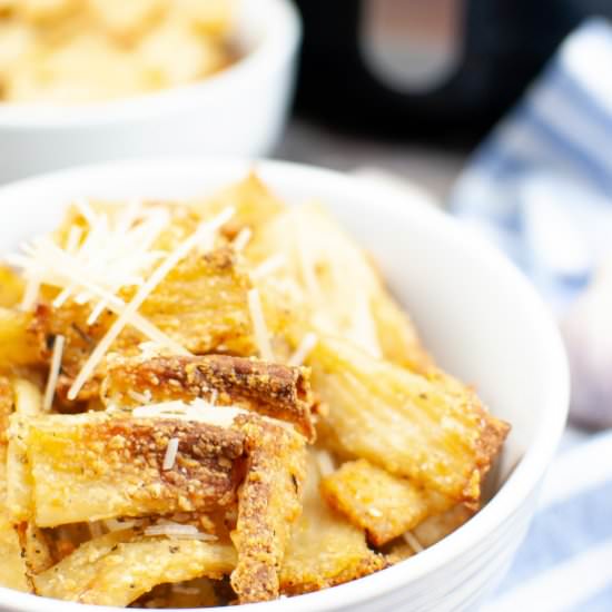 Viral Tiktok Pasta Chips Recipe - Recipe photo by kimschob