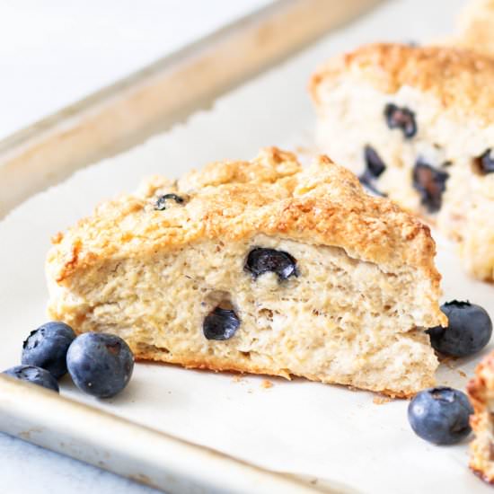 Tender Blueberry Scones Recipe - Recipe photo by GoodieGodmother