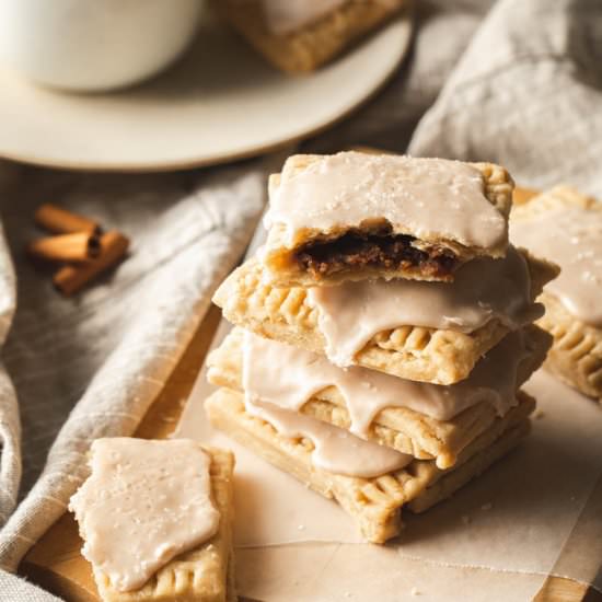 Vegan Brown Sugar Pop Tarts - Recipe photo by peanutbutterpluschocolate