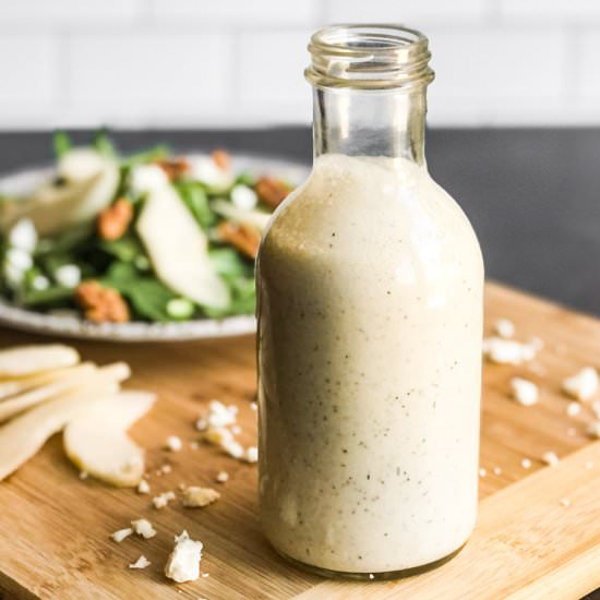 Creamy Gorgonzola Dressing - Recipe photo by Inspired Fresh Life