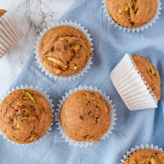 Zucchini Muffins - Recipe photo by freshapron