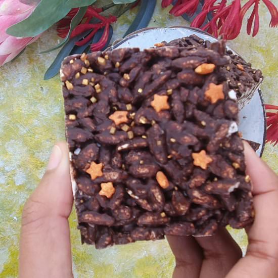 Chocolate crackles - Recipe photo by Mildlyindian