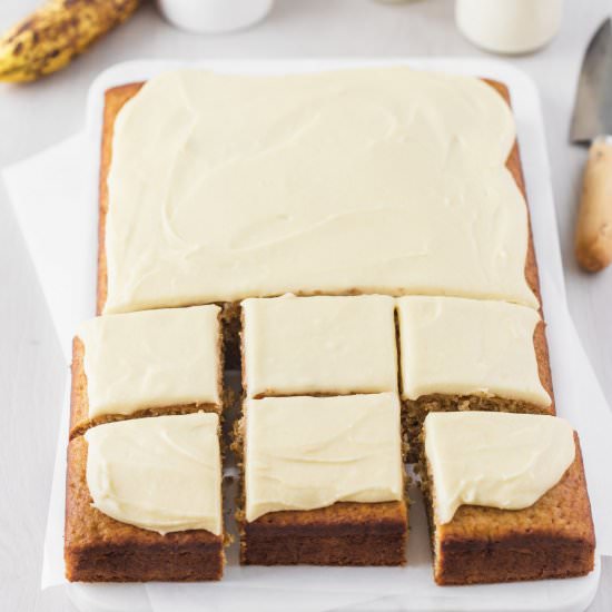 Classic Banana Cake - Recipe photo by Wholesome Patisserie
