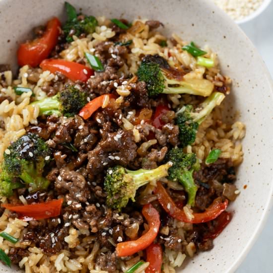 Ground Beef and Broccoli - Recipe photo by TheCozyCook