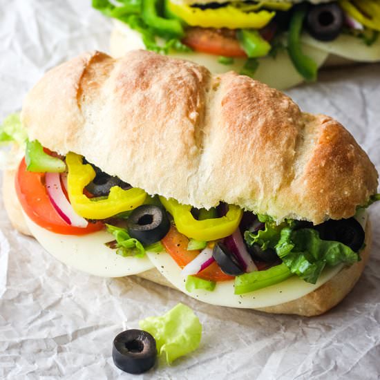 Veggie Subs - Recipe photo by toaster oven love
