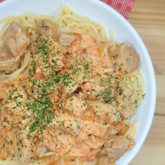 Italian Pork Pasta - Recipe photo by Estelle Forrest