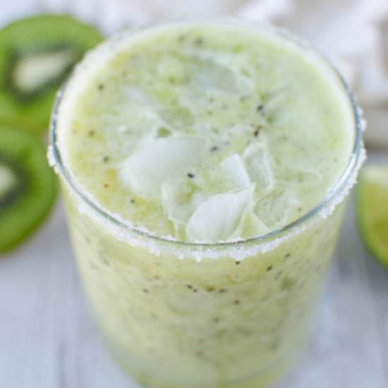 Skinny Kiwi Margaritas - Recipe photo by fakeginger