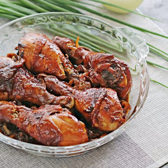 Braised Chicken in Rice Cooker - Recipe photo by Anncoo