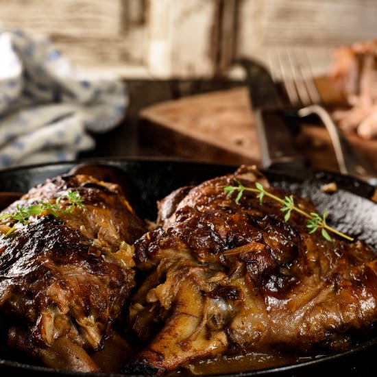Lamb Shank Recipe - Recipe photo by suncakemom