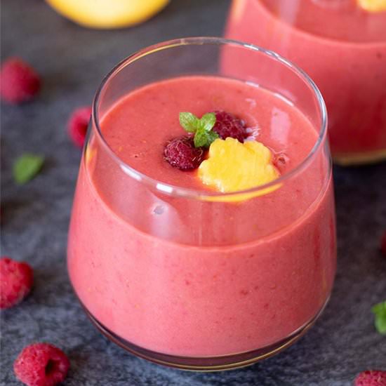 Healthy peach smoothie - Recipe photo by Marinela
