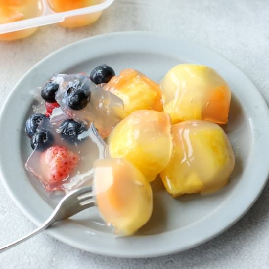 Kanten Fruit Jelly - Recipe photo by chefjacooks