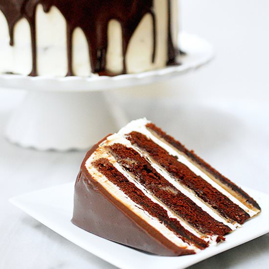 Chocolate caramel cake - Recipe photo by evabakes