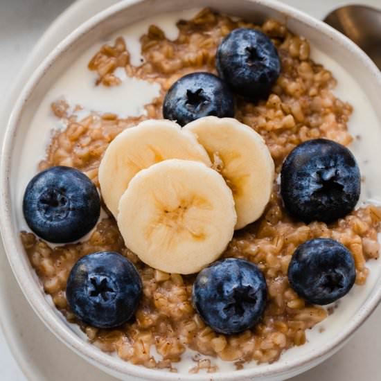 Instant Pot Steel Cut Oats - Recipe photo by thetravelpalate