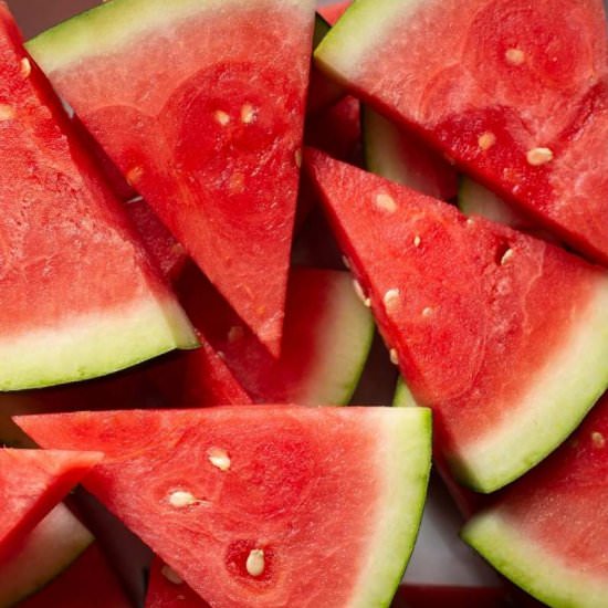How To Cut A Watermelon 3 Easy Ways - Recipe photo by wholefully