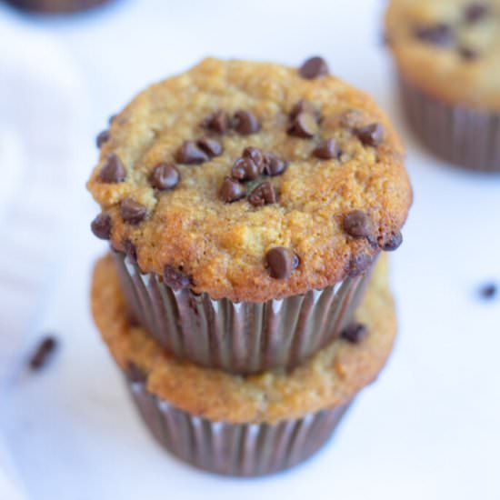 Almond Flour Banana Muffins - Recipe photo by pipingpotcurry